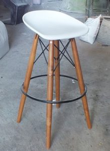 Tabouret de bar Cikrak résine