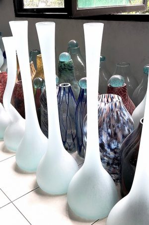 Décoration en verre