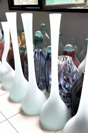 Décoration en verre