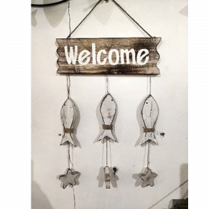 copy of Wooden Fish Door Decoration