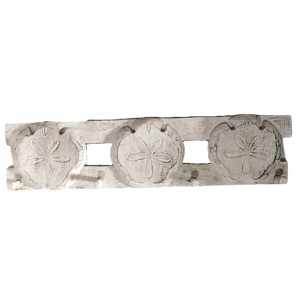 Cintre Fleur en Bois Blanc