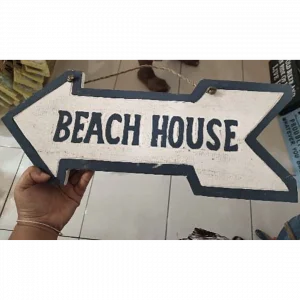 Wall decor "Beach House"White