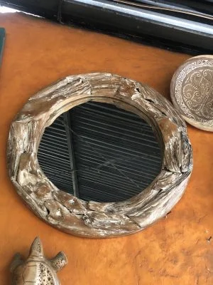 Wooden mirror 2