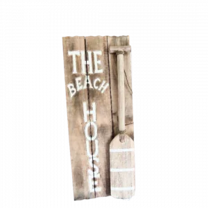 Wall decor " The Beach House" With Paddle