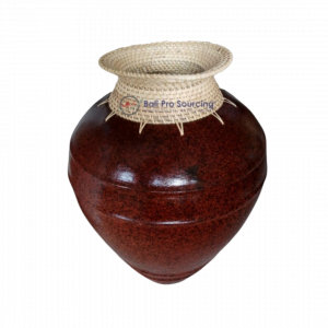 Rattan Neck Lombok Pot – Image 2