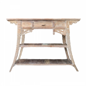 wooden console