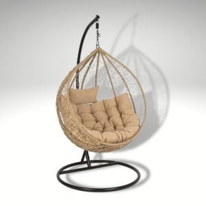 Chaise oeuf suspendue