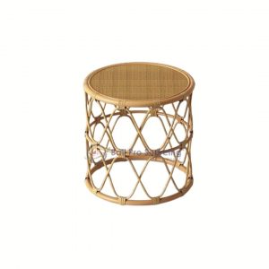 Table d'appoint en rotin Kiki
