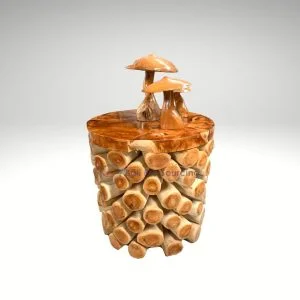 Rangga Wooden Round Table