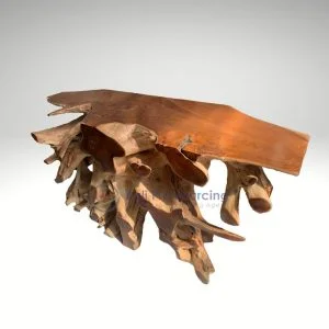 Petite table de racine en bois Layla