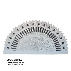 Sculpture en éventail murale blanc écru