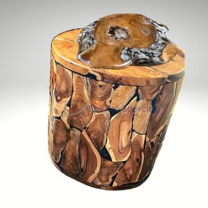 Laura Wooden Round Table