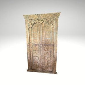 Antique Carved Wooden Door
