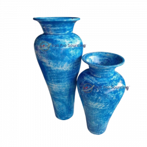 Lot de 2 Vases Pot Lombok