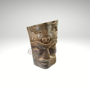 Antique Wooden Face Decoration
