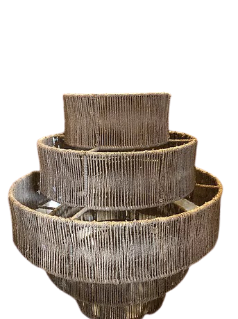 Big rope hanging lamp