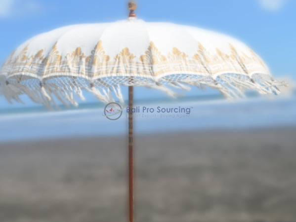 Fringe Umbrella Durian Wood