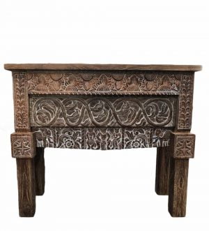 Console de sculpture de l'Inde