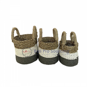 Mini Loli Water Hyacinth Basket Set