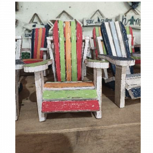 Mini Wooden Chair Decoration