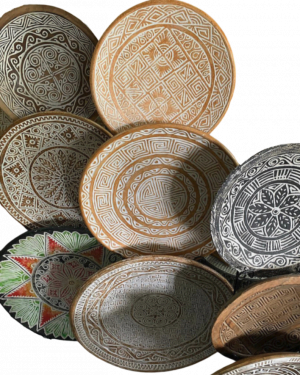 Palm Plate - Plateau en palmier