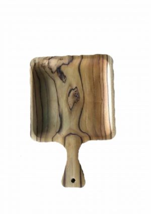 Pasta’s wooden plate