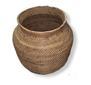 Rattan jug