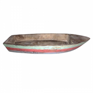 Small Wooden Boat Decoration
