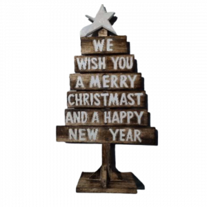 Small Wooden Christmas Tree