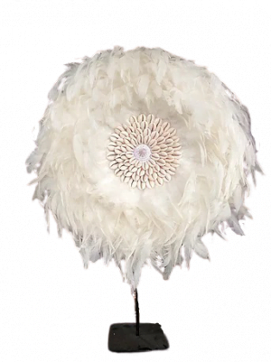 Standing feather shell