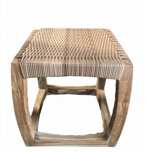 Syntethis rattan stool