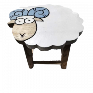 Chaise animaux en bois