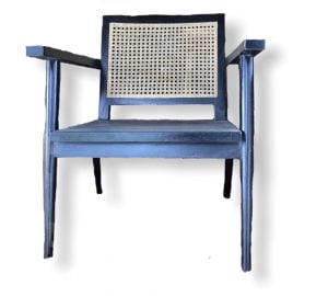Wooden rattan chair