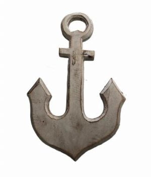 Hanging anchor wall decoration