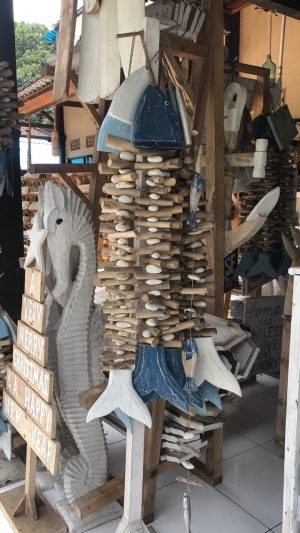 Décoration en arête de poisson