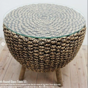 Table basse ronde