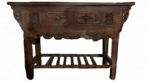 Petite console en bois 1