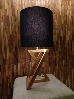 Lampe en bois 8