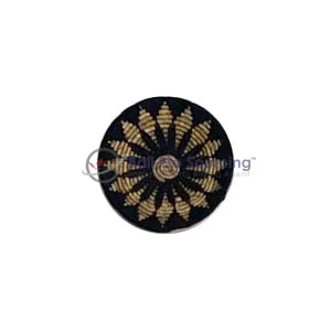 Banana Wall Decoration with Black Flower Pattern