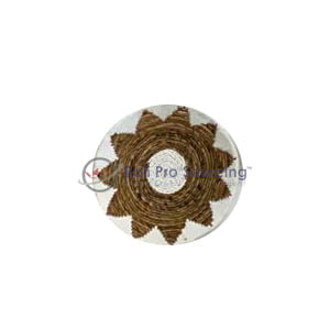 Banana Wall Decoration with Round Pattern