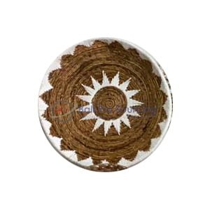 Banana Wall Decoration with small Flower Pattern