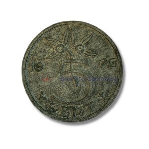 Ancienne Statue De Pièce De 5 Cents Bali STA0027