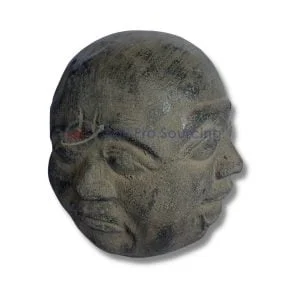 Antique Shaolin Head Statue Bali STA0079