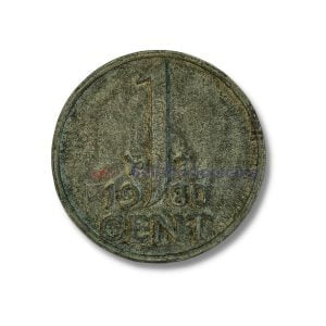 Antique Statue Of 1 Cent Coin Bali STA0026