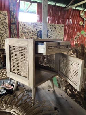 rattan small cabin