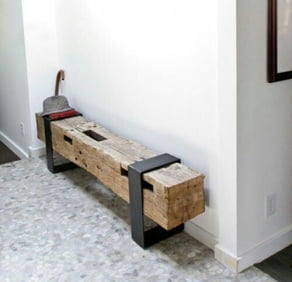Banc en bois
