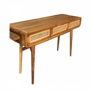 wooden console