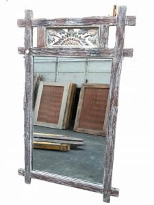 cadre de miroir en bois