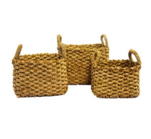 Lot de 3 Paniers à Linge Bato