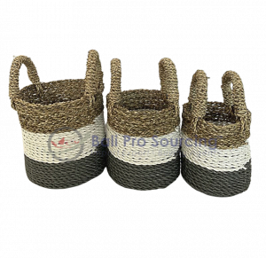 A Set Of 3 Mini Cinta Basket